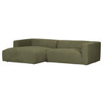 ECKSOFA in Chenille Waldgrün  175/280 cm  - Waldgrün/Schwarz, Design, Kunststoff/Textil (175/280cm) - Landscape