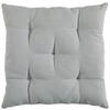 PODUŠKA NA SEDENIE, 40/40 cm - strieborná, textil (40/40cm) - Ambia Garden