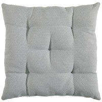 PODUŠKA NA SEDENIE, 40/40 cm - strieborná, textil (40/40cm) - Ambia Garden