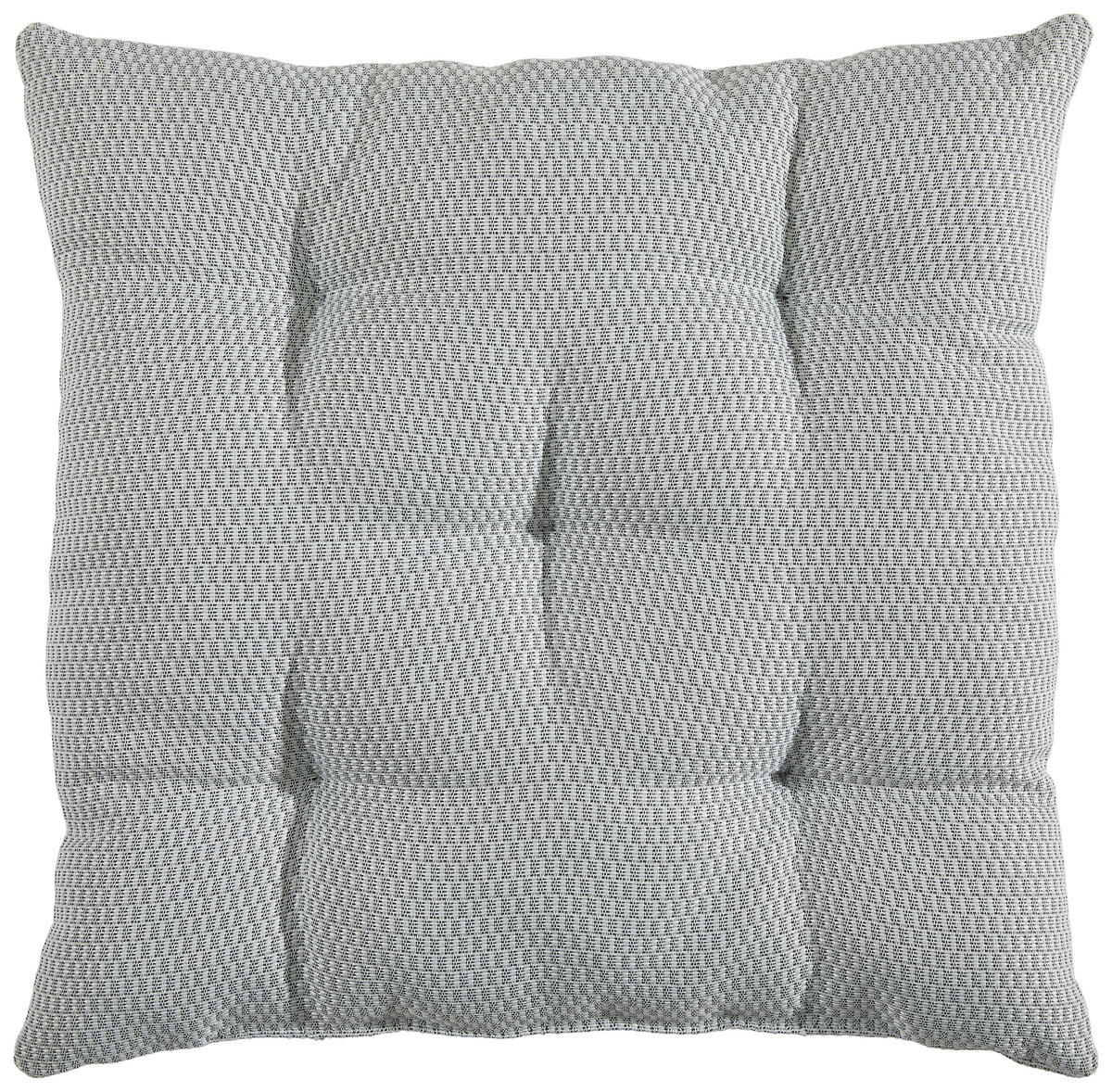 PODUŠKA NA SEDENIE, 40/40 cm - strieborná, textil (40/40cm) - Ambia Garden