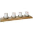 KERZENHALTER - Braun, Natur, Holz (63/14/6cm) KERZENHALTER - Braun, Natur, Holz (63/14/6cm)