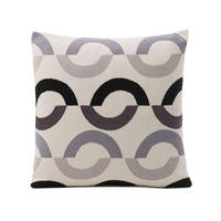 KISSENHÜLLE RINGA 50/50 cm  - Anthrazit, Basics, Textil (50/50cm) - Novel