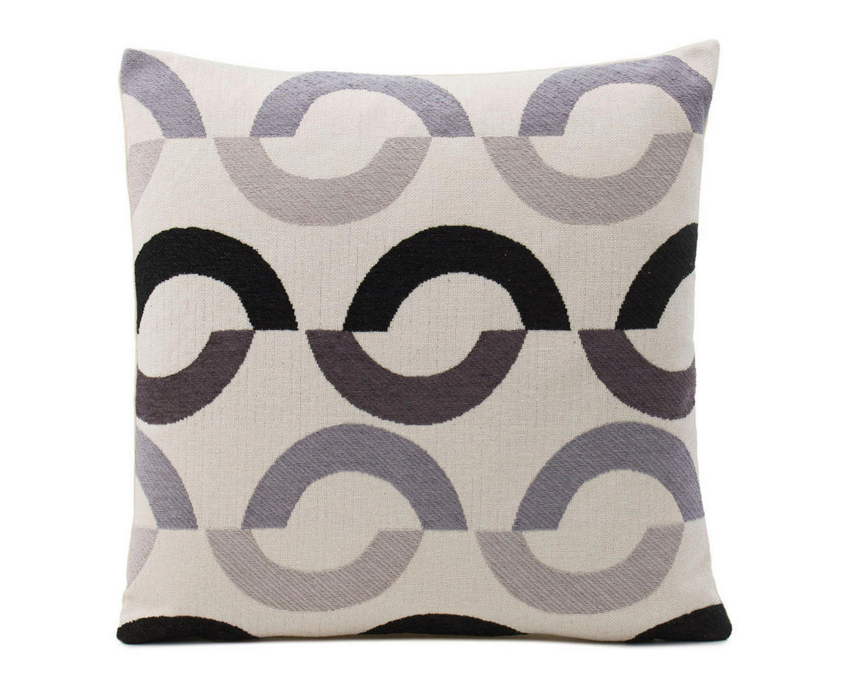 KISSENHÜLLE RINGA 50/50 cm  - Anthrazit, Basics, Textil (50/50cm) - Novel