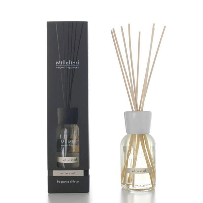 ARÓMA DIFUZÉR  - biela, Basics, sklo (7/30/7cm)