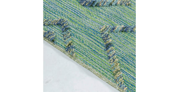 FLACHWEBETEPPICH 240/340 cm Bahama  - Grün, Design, Textil (240/340cm) - Novel