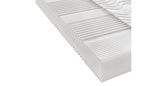 KOMFORTSCHAUMMATRATZE 90/200 cm Höhe ca. 19 cm - Weiß, Basics, Textil (90/200cm) - Sleeptex