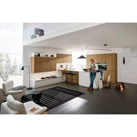 EINBAUKÜCHE MANHATTAN  - Eichefarben/Weiß, Design, Holzwerkstoff - Nolte Küchen