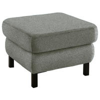 HOCKER Flachgewebe Grün  - Schwarz/Grün, KONVENTIONELL, Textil/Metall (69/47/69cm) - Pure Home Comfort