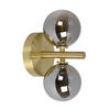 WANDLEUCHTE - Messingfarben, Design, Glas (12/15/24.5cm) - Lucide
