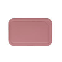 DOSKA NA KRÁJANIE 15.8/24.9/0.9 cm - červená, Design, plast (15.8/24.9/0.9cm) - Brabantia