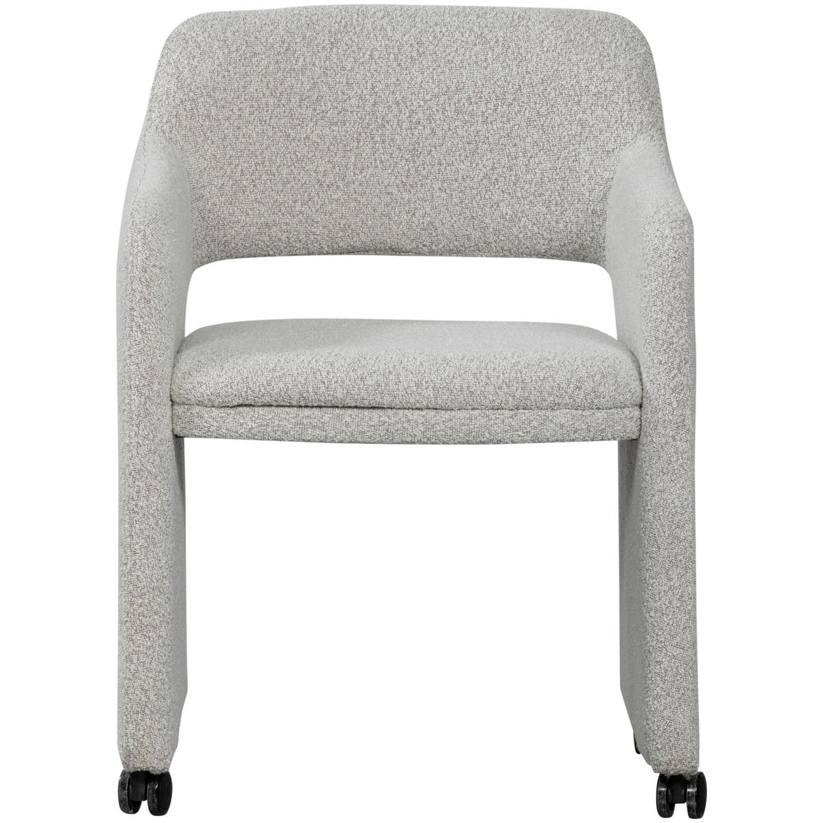 ARMLEHNSTUHL   Bouclé  - Greige, MODERN, Kunststoff/Textil (59/79/58cm) - Livetastic