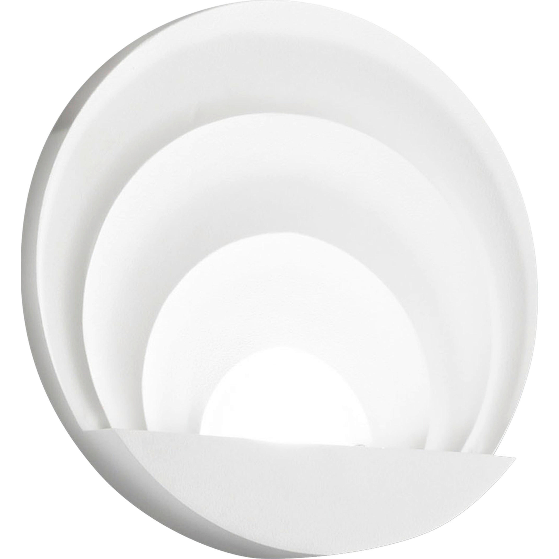 LED-WANDLEUCHTE 26/6,5 cm   - Weiß, Design, Metall (26/6,5cm) - Fabas Luce