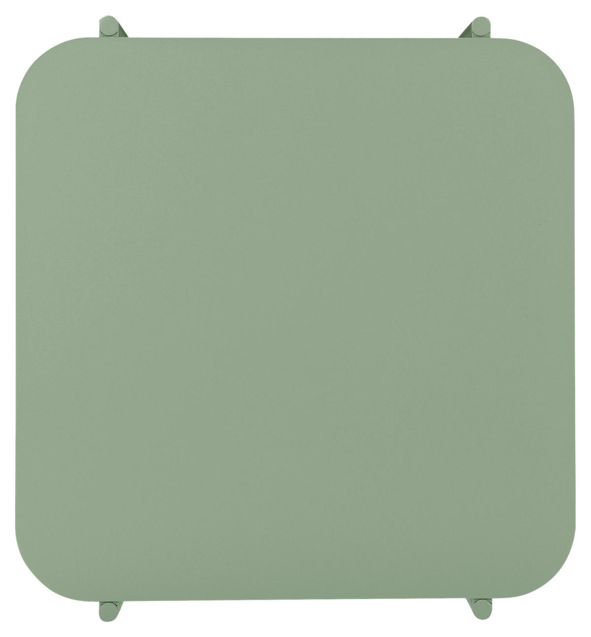 BEISTELLTISCH 48,4/45/40 cm Grün quadratisch  - Grün, Design, Metall (48,4/45/40cm) - Carryhome