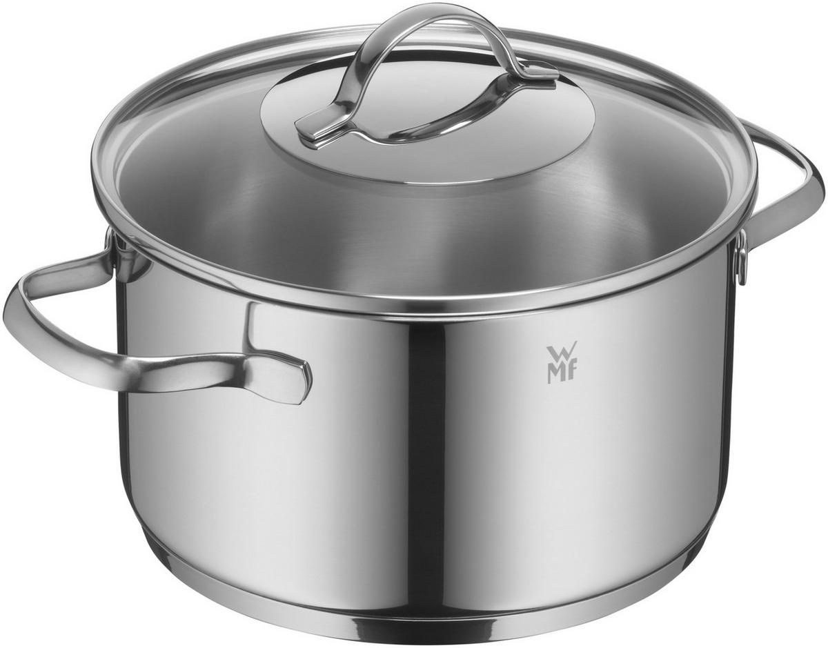 ŠERPA ZA MESO  3,5 l  - prozirna/boja nerđajućeg čelika, Dizajnerski, staklo/metal (20cm) - WMF