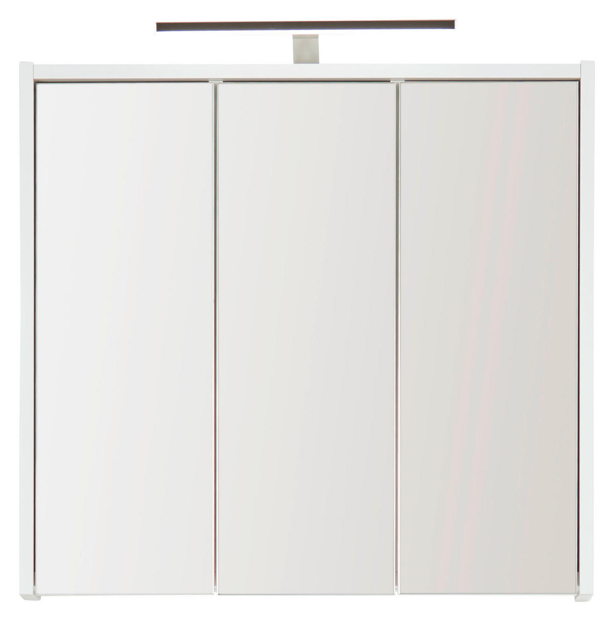 SPIEGELSCHRANK 65/60/16 cm  - Weiß, Basics, Glas/Holzwerkstoff (65/60/16cm) - Stylife