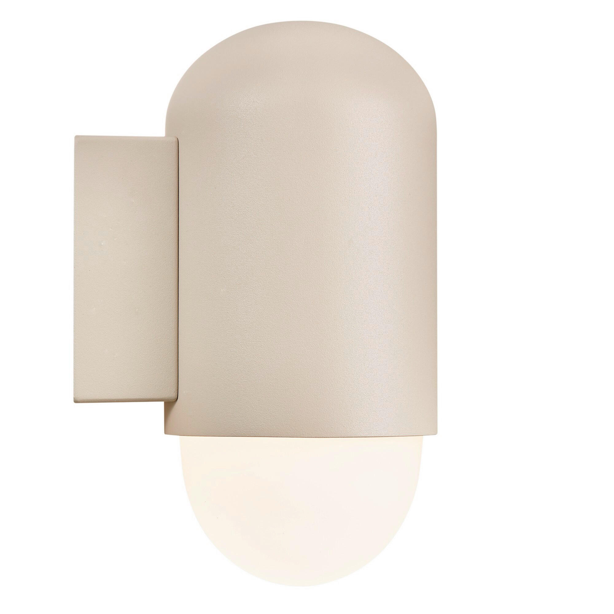 WANDLEUCHTE Heka 10.6/21.6 cm  - Sandfarben, Design, Metall (10.6/21.6cm) - Nordlux