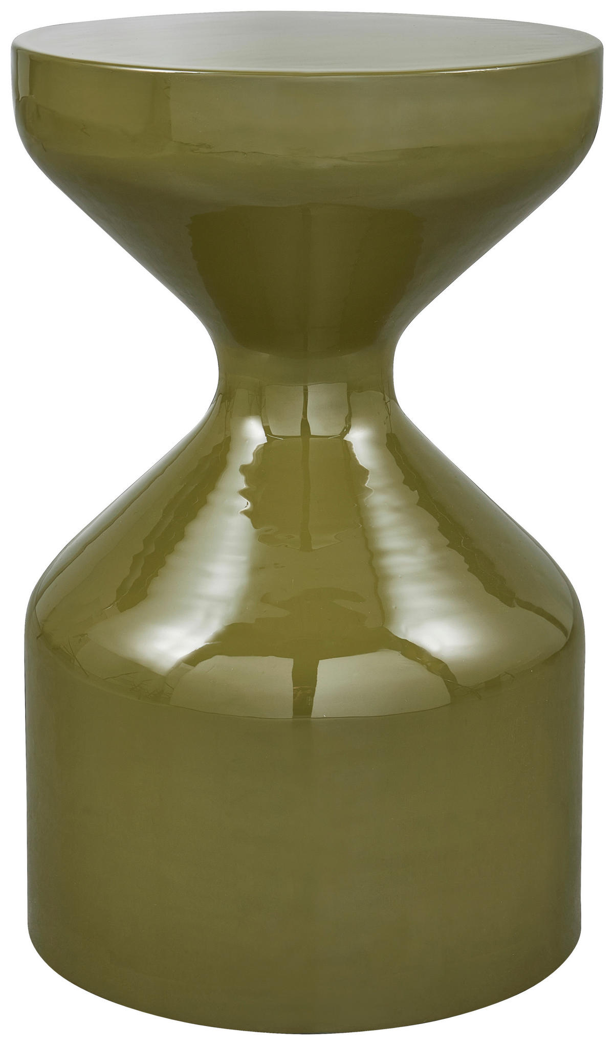 BEISTELLTISCH in Metall 30/30/47 cm  - Grün, Design, Metall (30/30/47cm) - Livetastic