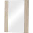 SPIEGEL - Eichefarben, Design, Glas/Holzwerkstoff (65/80/2cm) - XORA