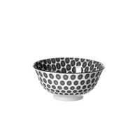 MISKA NA CEREÁLIE Takeo 15,5 cm  - čierna/biela, Trend, keramika (15,5cm) - Ritzenhoff Breker