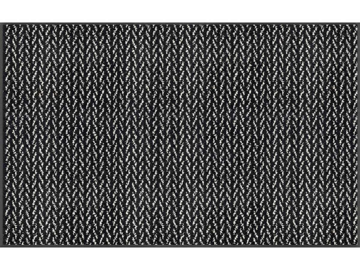 DVEŘNÍ ROHOŽKA, 75/120 cm, černá - černá, Konvenční, textil/plast (75/120cm) - Esposa