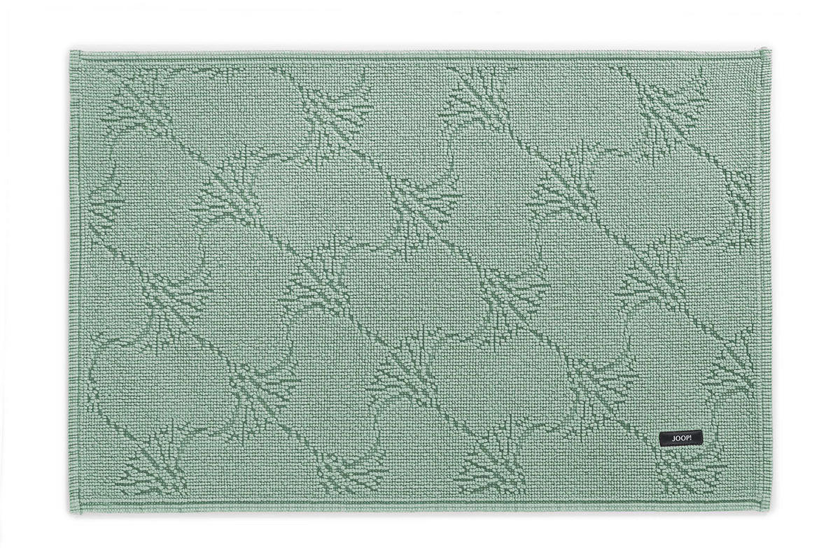 BADTEPPICH Grün, Türkis 50/70 cm  - Türkis/Grün, Design, Textil (50/70cm) - Joop!