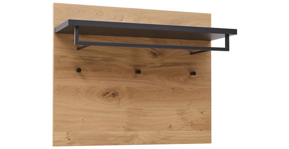 GARDEROBE 6-teilig  in 190/193/40 cm  - Eichefarben/Anthrazit, Design, Holz/Holzwerkstoff (190/193/40cm) - Dieter Knoll