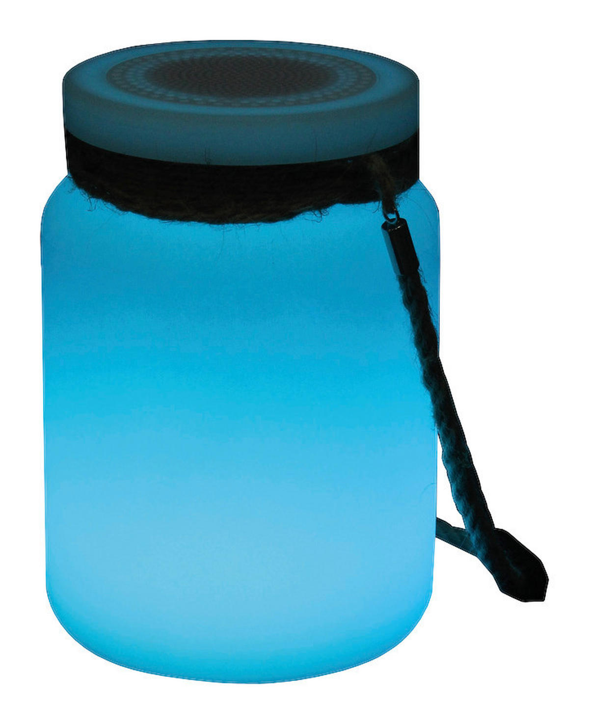 LED LAMPE PARTY 21 cm  - Weiß, Trend, Kunststoff (21cm)