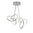 LED-DECKENLEUCHTE - Silberfarben, MODERN, Metall (50/55/23cm) - Wofi