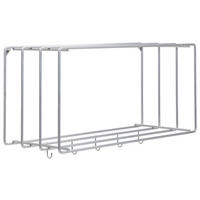 WANDGARDEROBE  in Chromfarben  - Chromfarben, Basics, Metall (73/38/26cm) - Livetastic