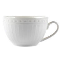 KAFFEETASSE Sofia 220 ml  - Weiß, KONVENTIONELL, Keramik (12cm) - Ritzenhoff Breker