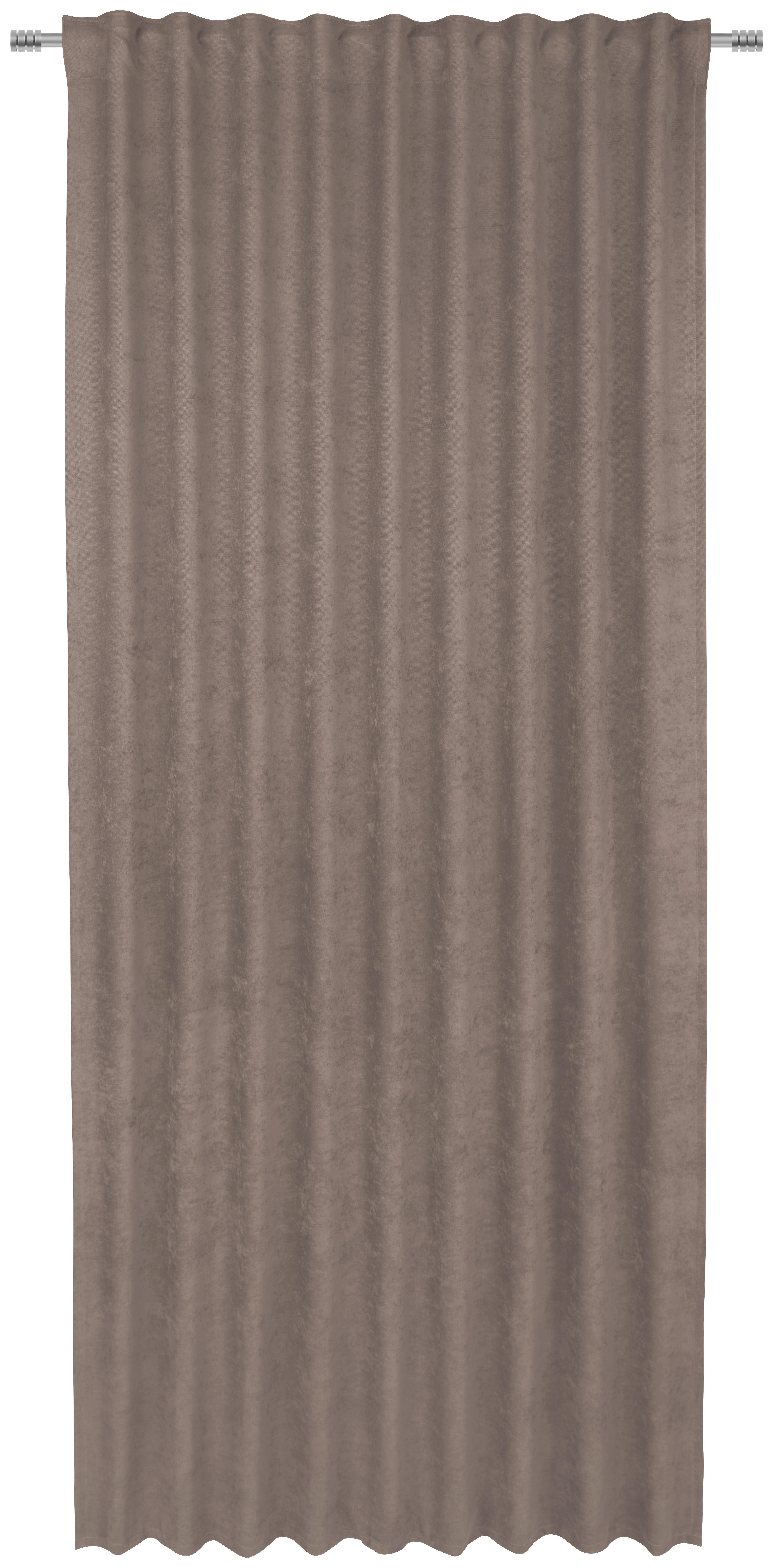 FERTIGVORHANG PROMO blickdicht 140/245 cm   - Taupe, KONVENTIONELL, Textil (140/245cm) - Esposa