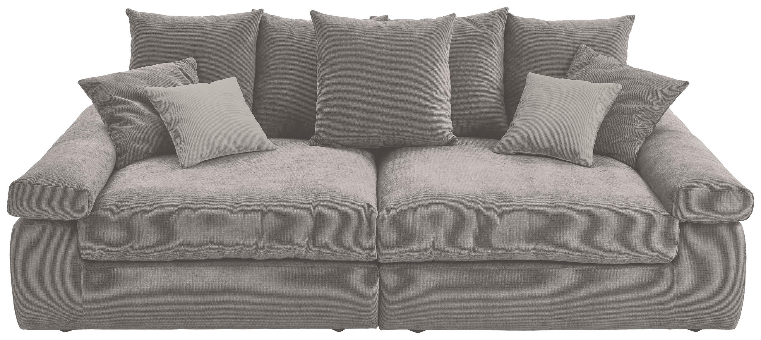 Carryhome Bigsofa Greige 260x90x140 cm