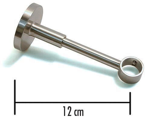 NOSAČ metal - boja nerđajućeg čelika, Konvencionalno, metal (20MMcm) - Gardinia