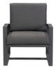 LOUNGEGARNITUR Dunkelgrau Aluminium  - Dunkelgrau, Design, Glas/Textil - Ambia Garden