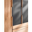 DREHTÜRENSCHRANK  in Anthrazit, Wildeiche  - Wildeiche/Anthrazit, Natur, Glas/Holz (300/218/60cm) - Valnatura