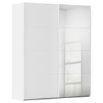 SCHWEBETÜRENSCHRANK  in Weiß  - Weiß, Design, Glas/Holzwerkstoff (181/223/68cm) - Novel