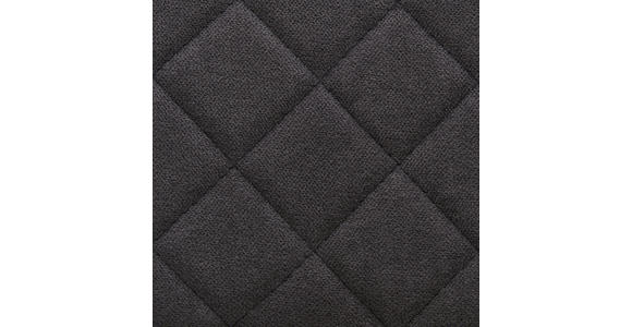 BARHOCKER in Metall, Textil Anthrazit, Schwarz - Anthrazit/Schwarz, Design, Textil/Metall (53/103/56cm) - Carryhome