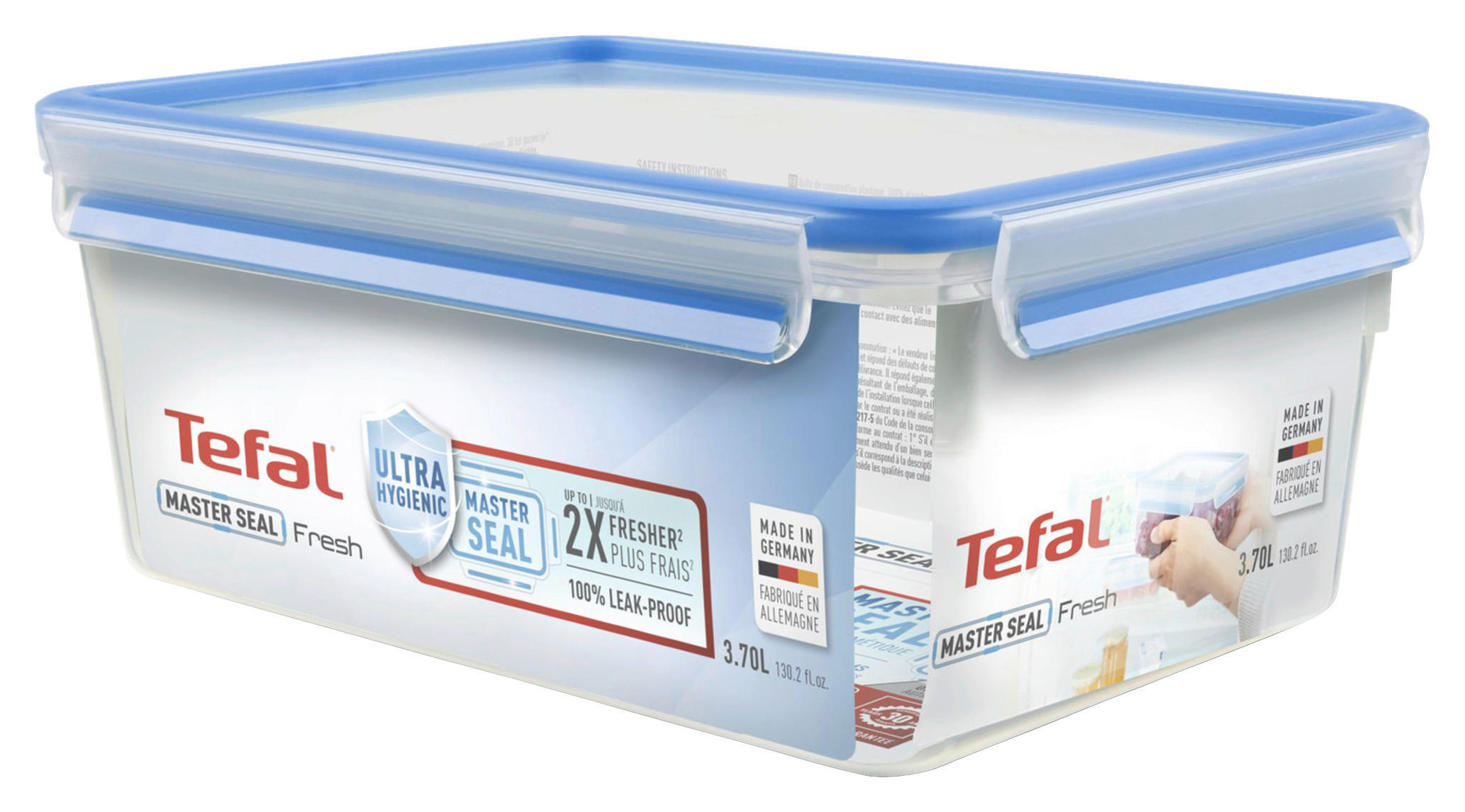 FRISSENTARTÓ DOBOZ 3,7 l  - kék, Basics, műanyag (3,7l) - Tefal