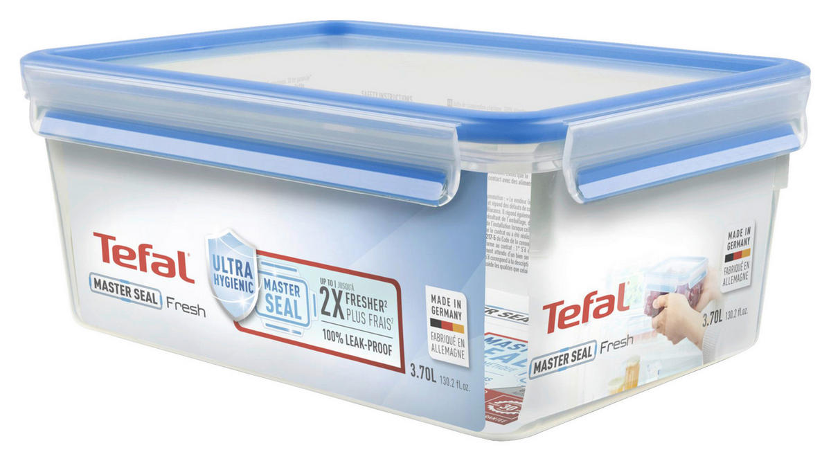 FRISSENTARTÓ DOBOZ 3,7 l  - kék, Basics, műanyag (3,7l) - Tefal