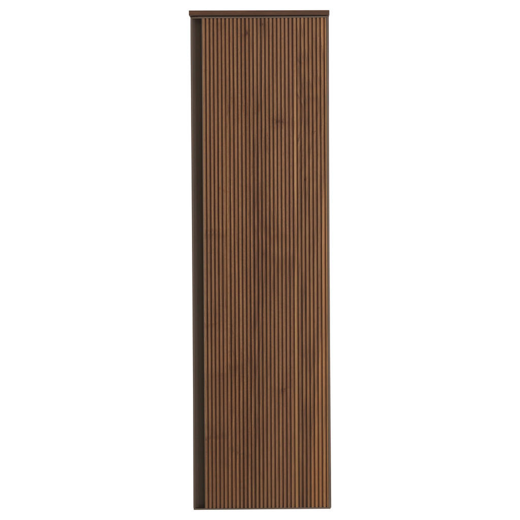 Thumbnail - Dieter Knoll Midischrank Isola, Nussbaum, Glas, Nussbaum, furniert, massiv, 2 Fächer, 35x125x37 cm, Made in Italy, Typen...