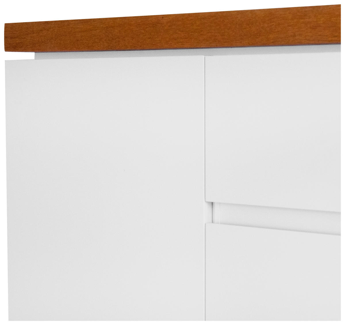 SIDEBOARD  in 180/81/40 cm  - Eichefarben/Weiß, MODERN, Holz/Holzwerkstoff (180/81/40cm) - Carryhome