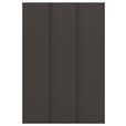DREHTÜRENSCHRANK 151/235/61 cm,  in Graphitfarben, 3-türig  - Graphitfarben, Basics, Holzwerkstoff/Metall (151/235/61cm) - Novel