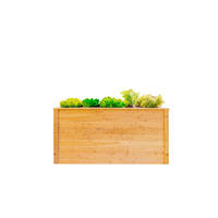 VYVÝŠENÝ ZÁHON   - farba smrekovca, Basics, drevo (90/84/170cm)