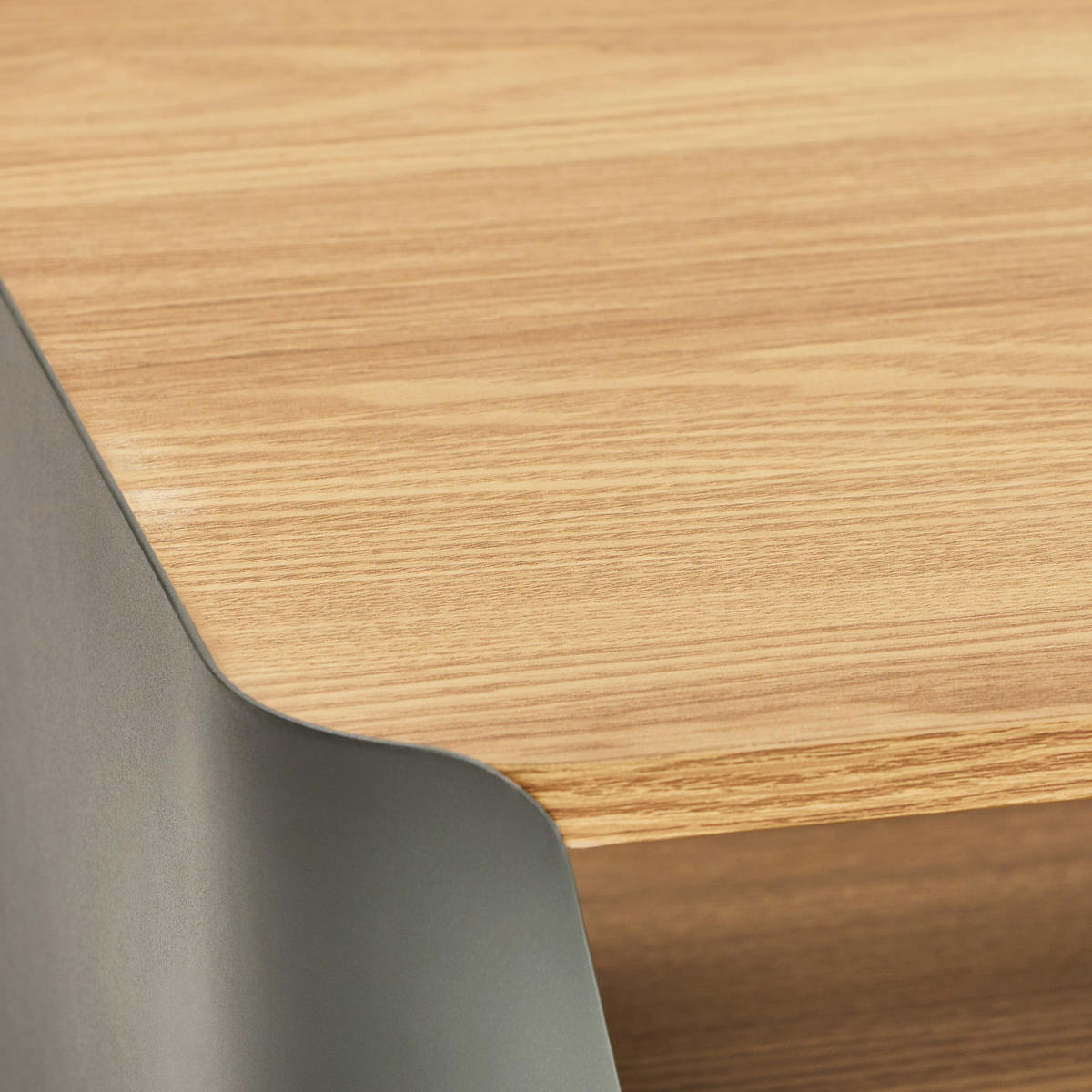 NACHTSCHRANK 40/54,5/39 cm, Grau, Naturfarben, massiv  - Naturfarben/Grau, Trend, Holz/Holzwerkstoff (40/54,5/39cm) - Xora