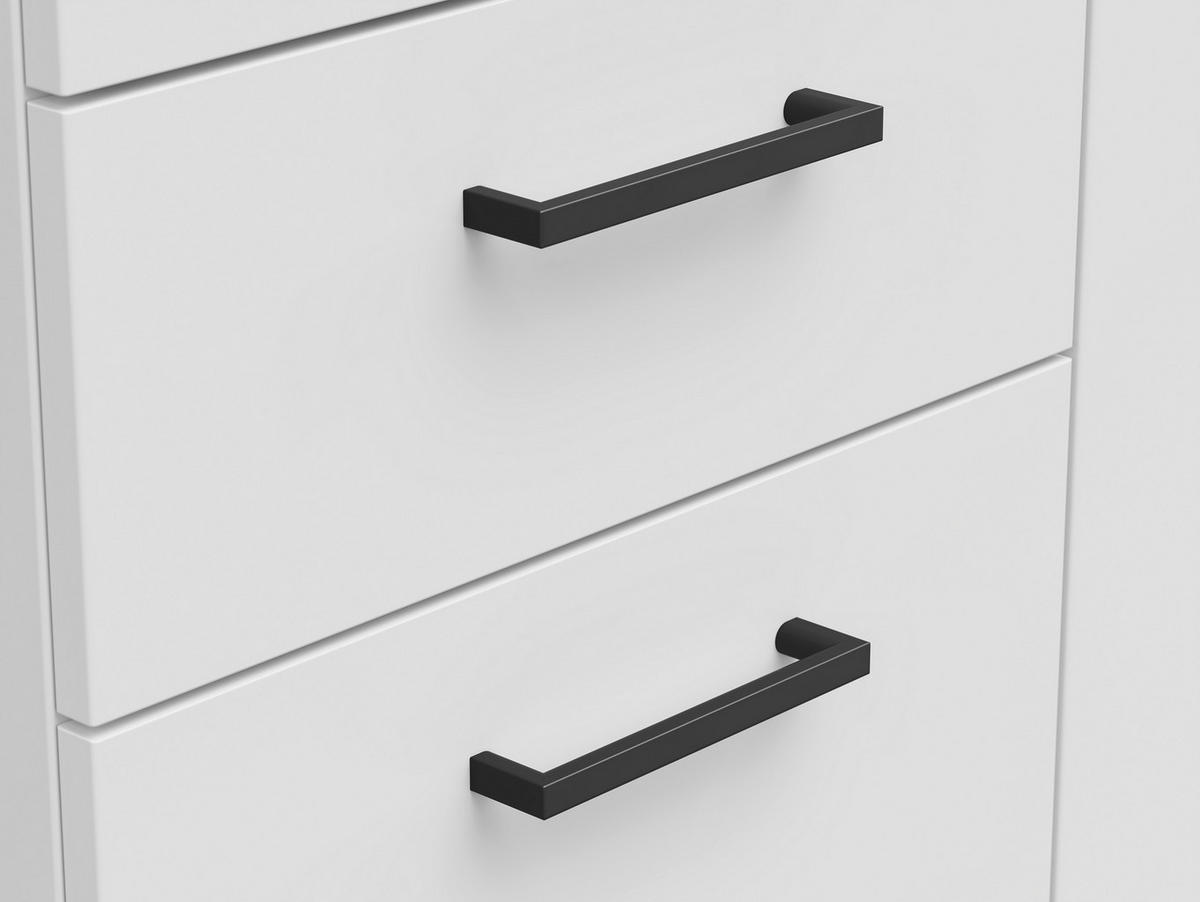 KOMMODE  in 120/115/40 cm  - Anthrazit/Schwarz, MODERN, Holzwerkstoff/Kunststoff (120/115/40cm) - Carryhome