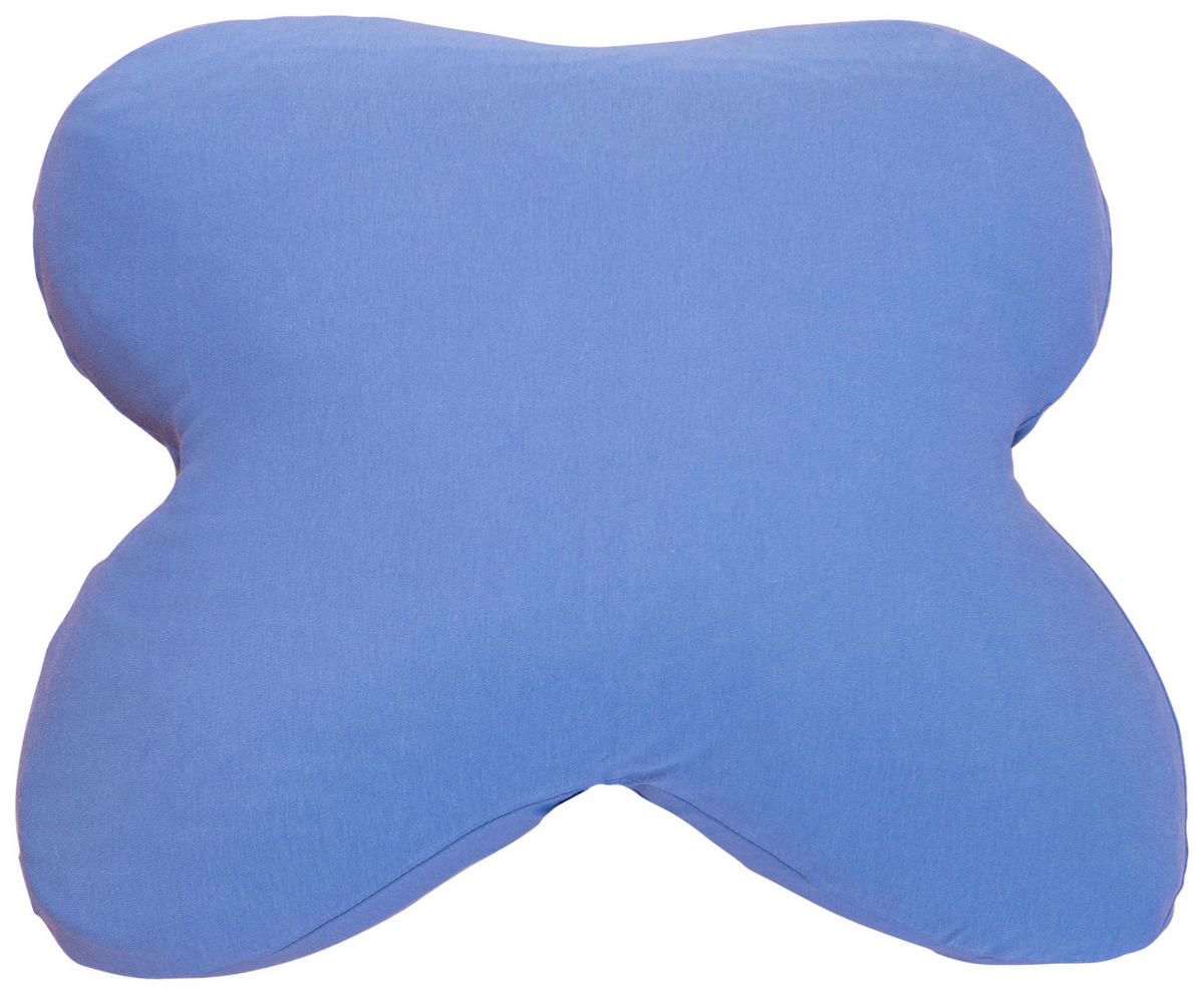 POLSTERBEZUG 56/48 cm  - Blau, Basics, Textil (56/48cm) - Tempur