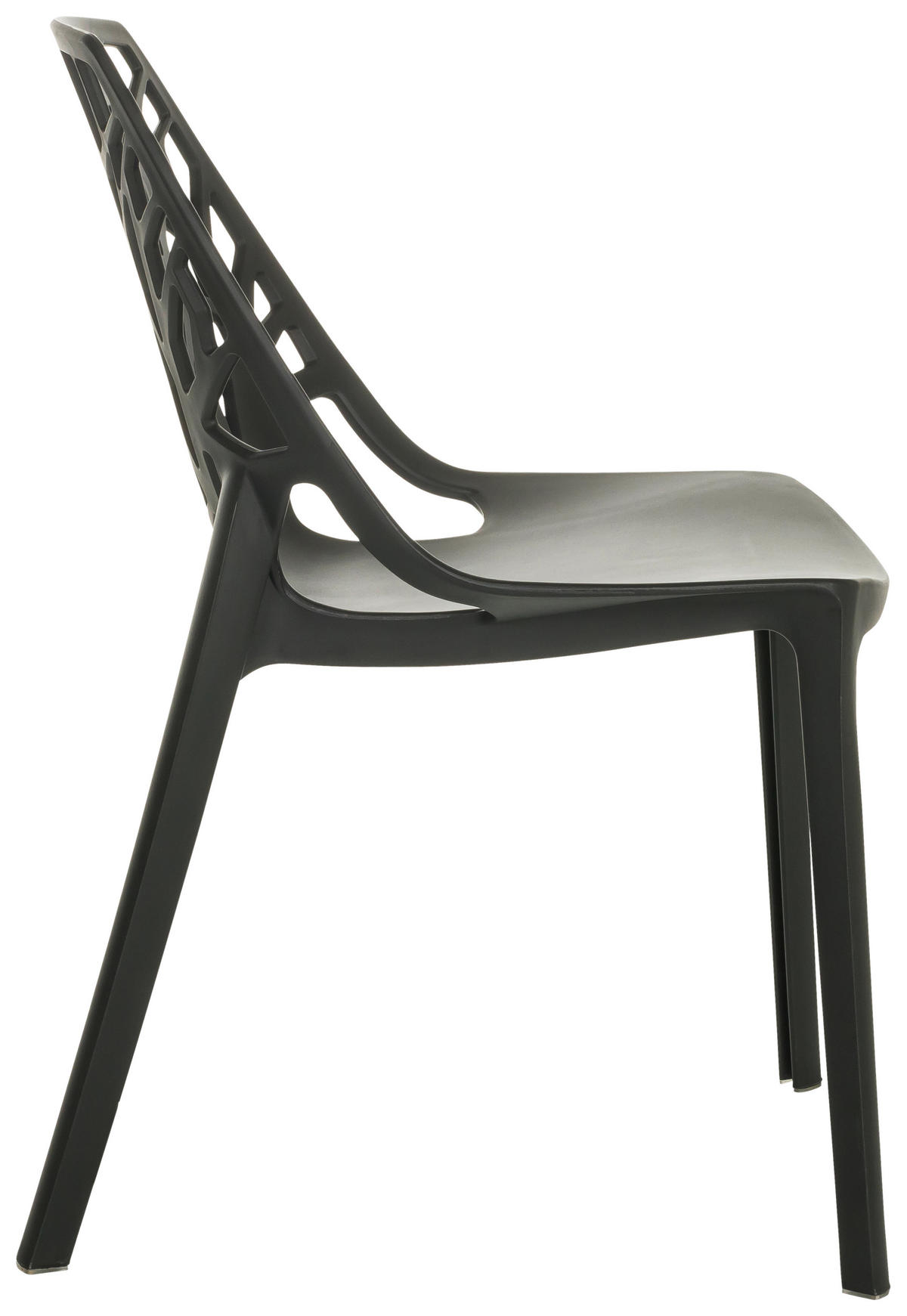 STOL, umetna masa črna  - črna, Basics, umetna masa (47/80/56cm) - MID.YOU