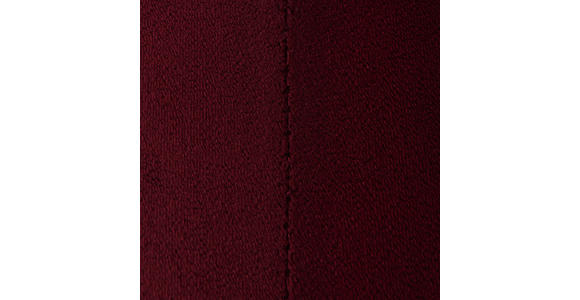 HOCKER in Metall, Textil Goldfarben, Bordeaux - Bordeaux/Goldfarben, Trend, Textil/Metall (55/35cm) - Xora