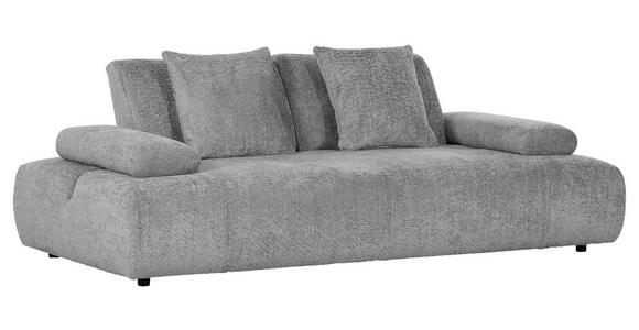 SCHLAFSOFA in Chenille Schlammfarben  - Schlammfarben/Schwarz, KONVENTIONELL, Kunststoff/Textil (235-255/80/116-138cm) - Carryhome