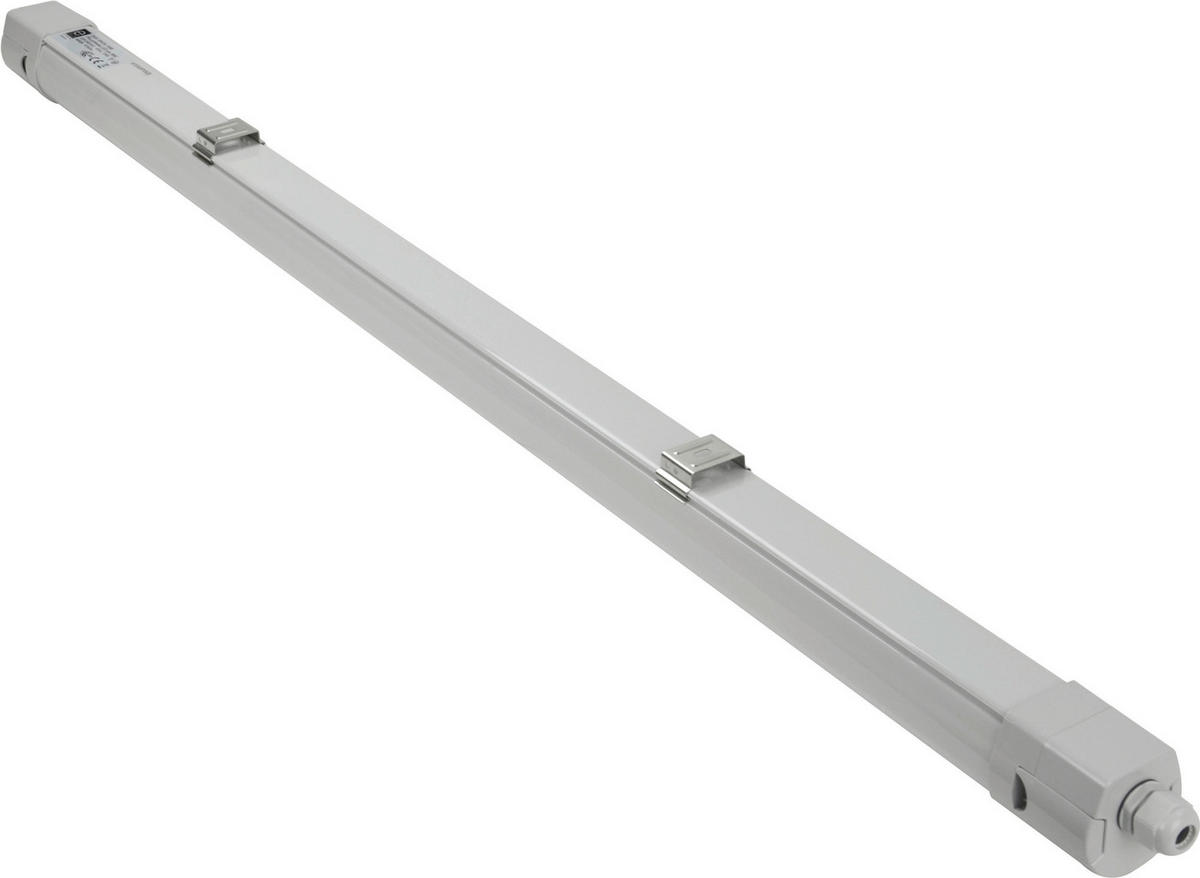 LED-DECKENLEUCHTE pro 62/6/6 cm  - Hellgrau, Basics, Kunststoff (62/6/6cm)